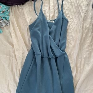 Blue Romper